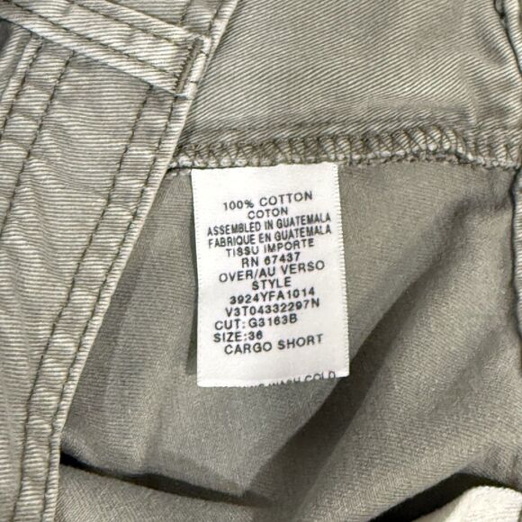 VTG Polo Ralph Lauren Shorts Mens Size 36 Olive Drab Green Cargo Hiking Outdoors - Picture 9 of 11